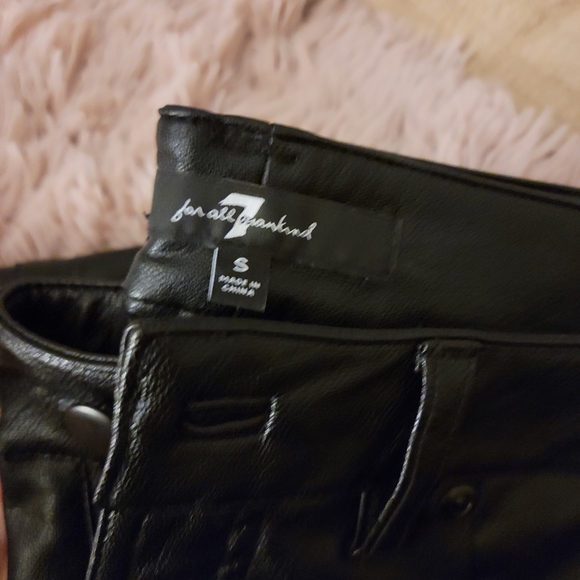 Seven faux leather Pants - Picture 3 of 3